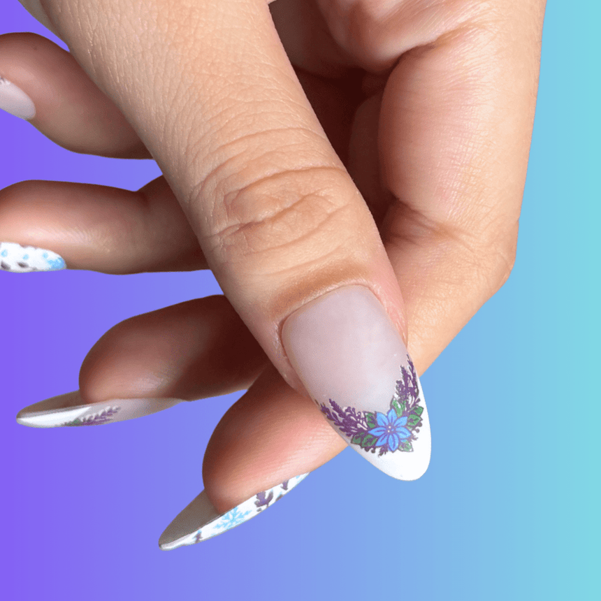 Ice Garden (M637) - Nail Stamping Plate