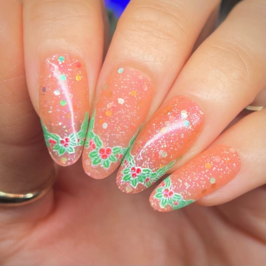 Ice Garden (M637) - Nail Stamping Plate