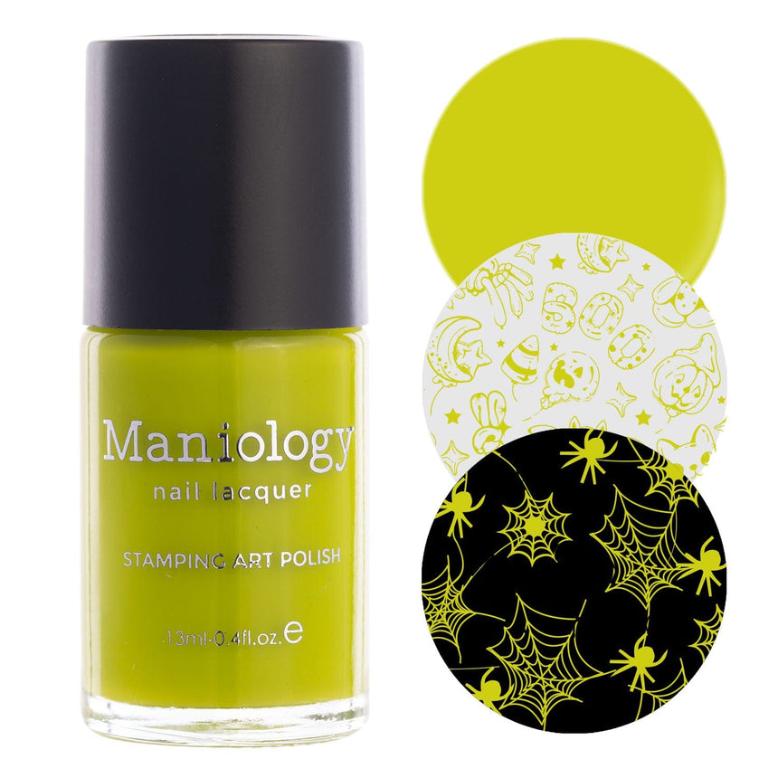 Illusionist: Trickster (B487) - Green Cream Stamping Polish