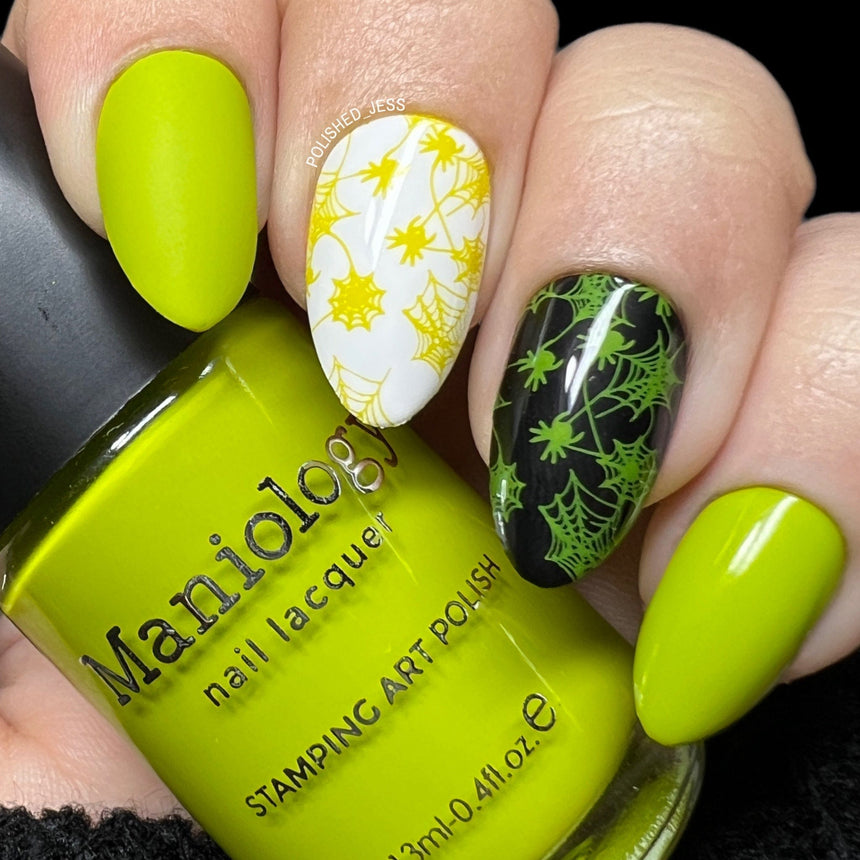 Illusionist: Trickster (B487) - Green Cream Stamping Polish