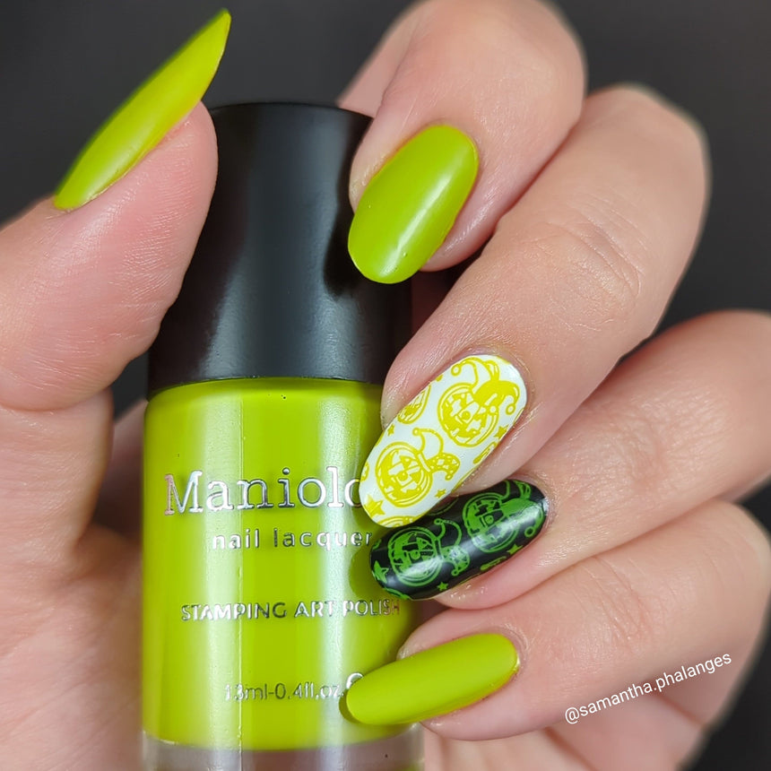 Illusionist: Trickster (B487) - Green Cream Stamping Polish