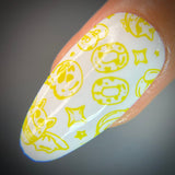 Illusionist: Trickster (B487) - Green Cream Stamping Polish