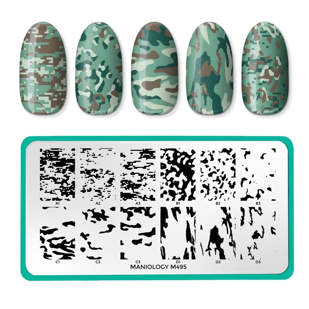 Incognito (M495) - Nail Stamping Plate