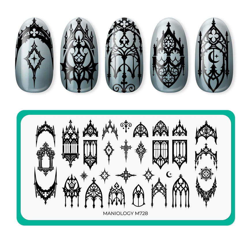 Iron Arches (M728) - Nail Stamping Plate