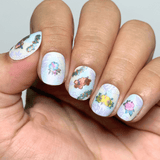 Island Hibiscus (MS-133) - Nail Art Sticker
