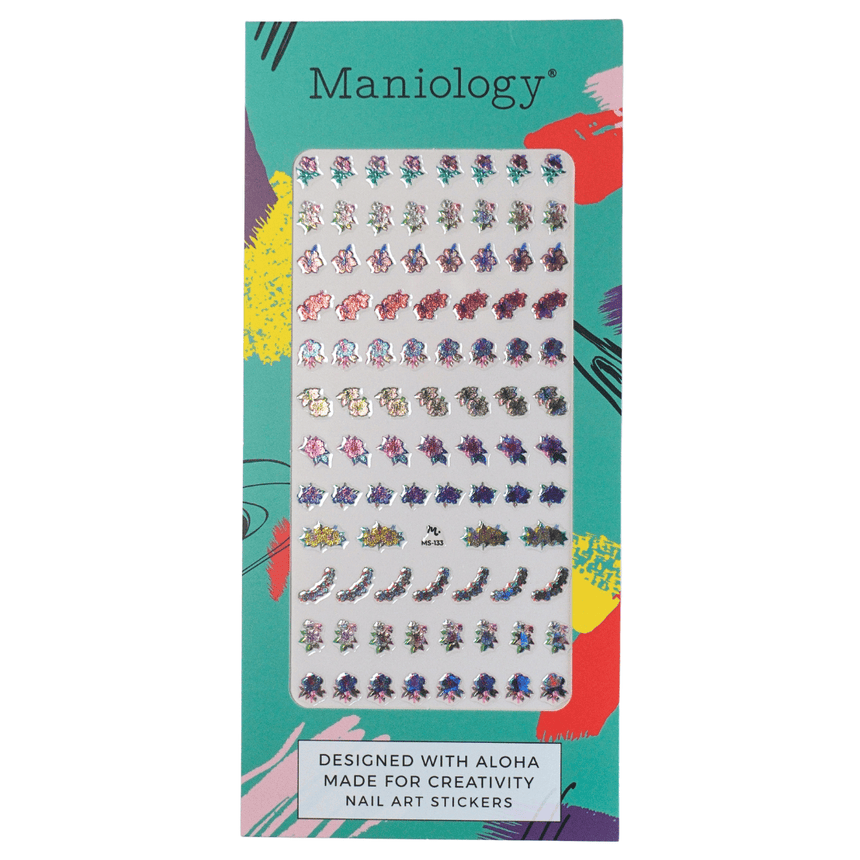 Island Hibiscus (MS-133) - Nail Art Sticker