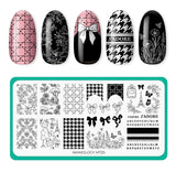 J'adore La Mode (M725) - Nail Stamping Plate