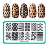 Jacquard Knits (M647) - Nail Stamping Plate