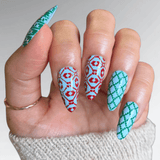 Jacquard Knits (M647) - Nail Stamping Plate
