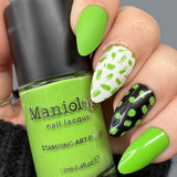 Juicy: Sour Apple (B378) - Light Green Stamping Polish