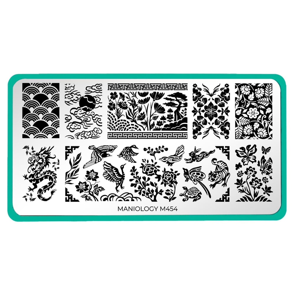 Korean Lacquerware (M454) - Nail Stamping Plate