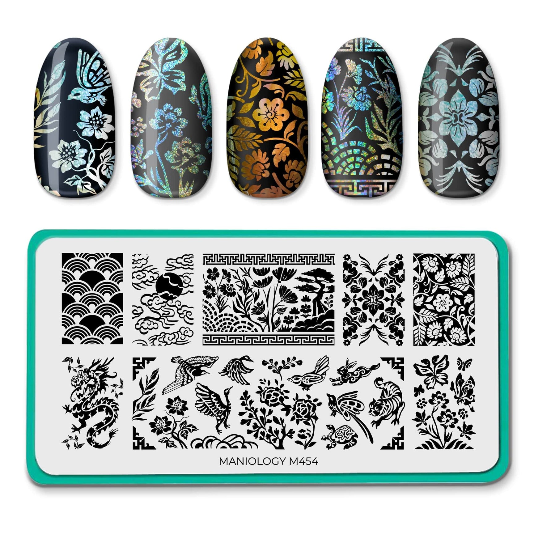 Nail Art Stamping Single Plates | Maniology