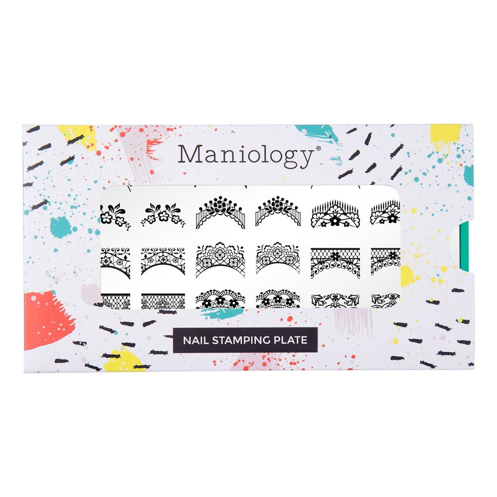 Lacey French (M477) - Nail Stamping Plate