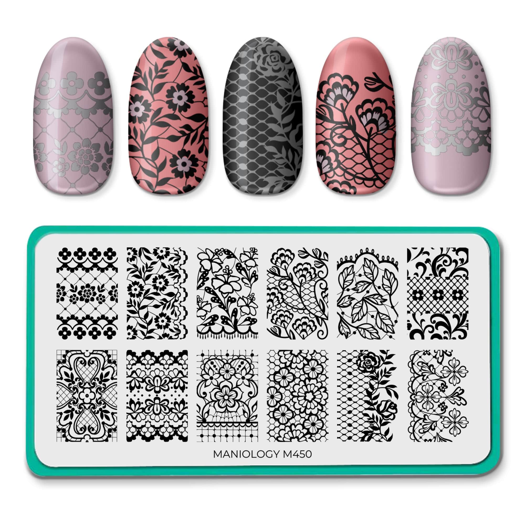  Maniology (Formerly BMC) Roll Up Silicone Nail Art Decal Maker  Manicure Workspace Sheet - Lotus Mat : Beauty & Personal Care