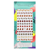 Leafy Outlines (MS-113) - Nail Art Sticker