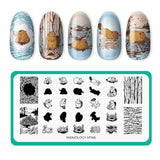 Leave it to Beaver (M748) - Nail Stamping Plate