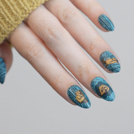 Leave it to Beaver (M748) - Nail Stamping Plate