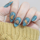 Leave it to Beaver (M748) - Nail Stamping Plate