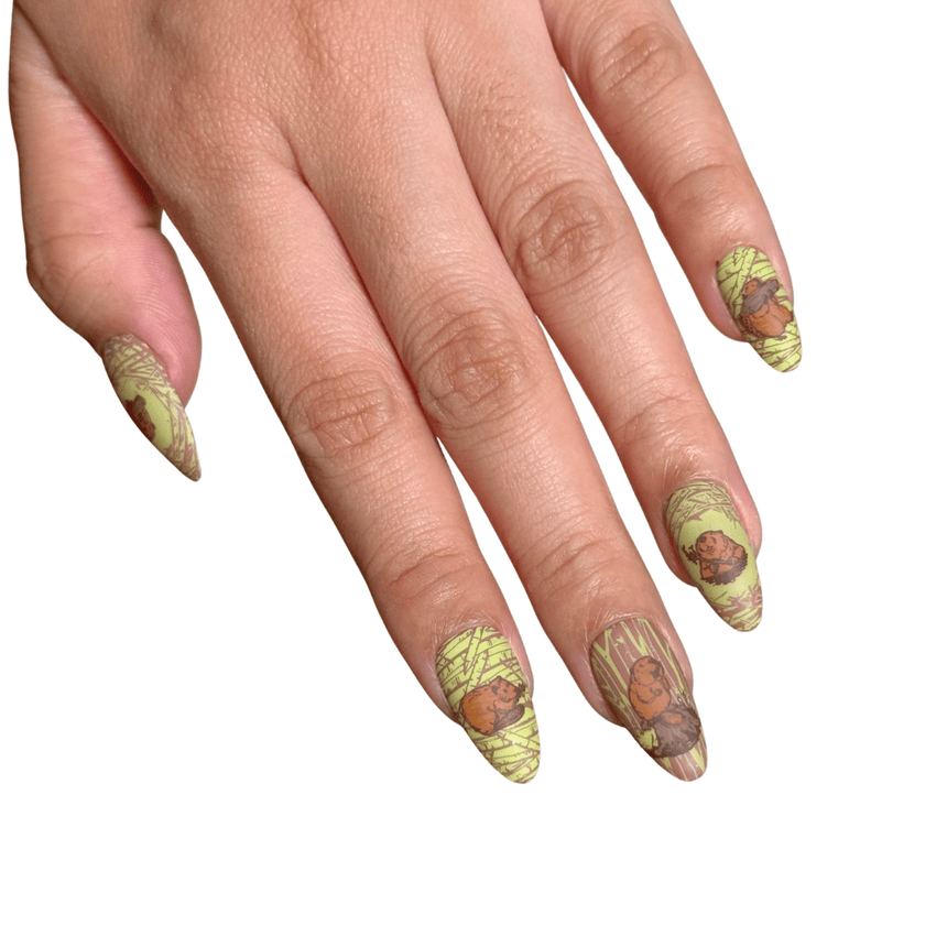 Leave it to Beaver (M748) - Nail Stamping Plate