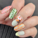 Lei Day (M374) - Nail Stamping Plate