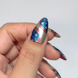 Liberty Lines (M703) - Nail Stamping Plate
