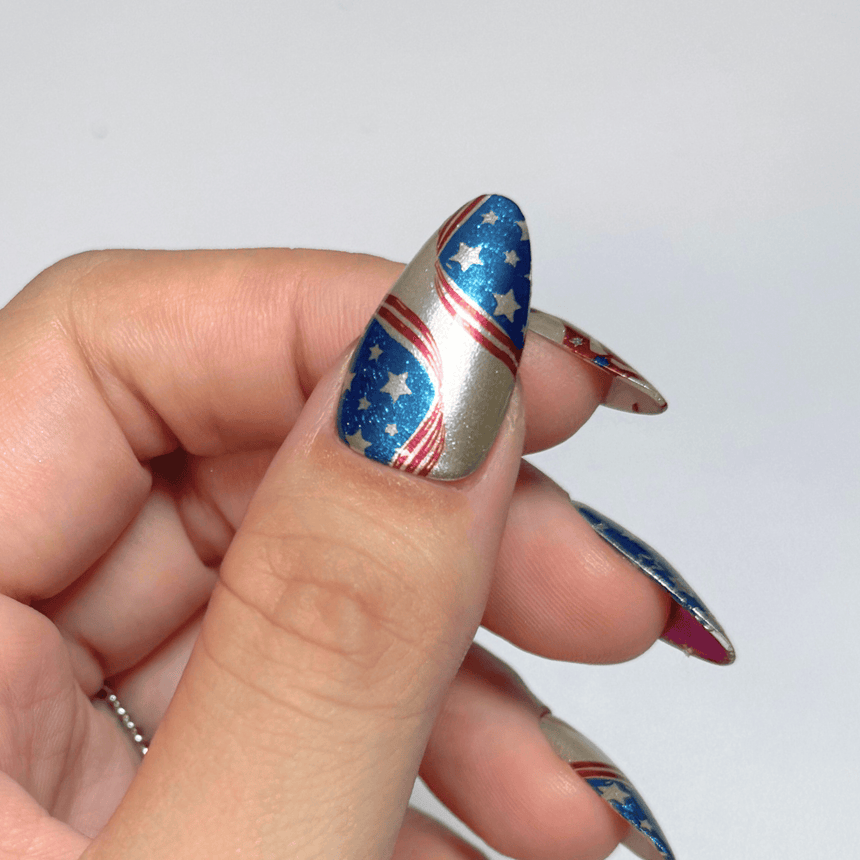 Liberty Lines (M703) - Nail Stamping Plate