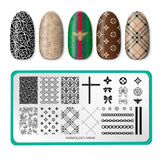 Life of Luxury (M649) - Nail Stamping Plate