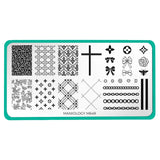Life of Luxury (M649) - Nail Stamping Plate