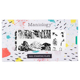 Clouded Cliffs (M667) - Nail Stamping Plate
