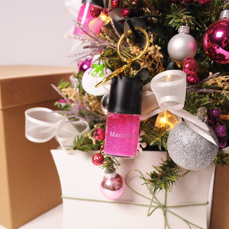 Maniology Polish Bottle Keychain