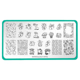 Limoncello (M713) - Nail Stamping Plate