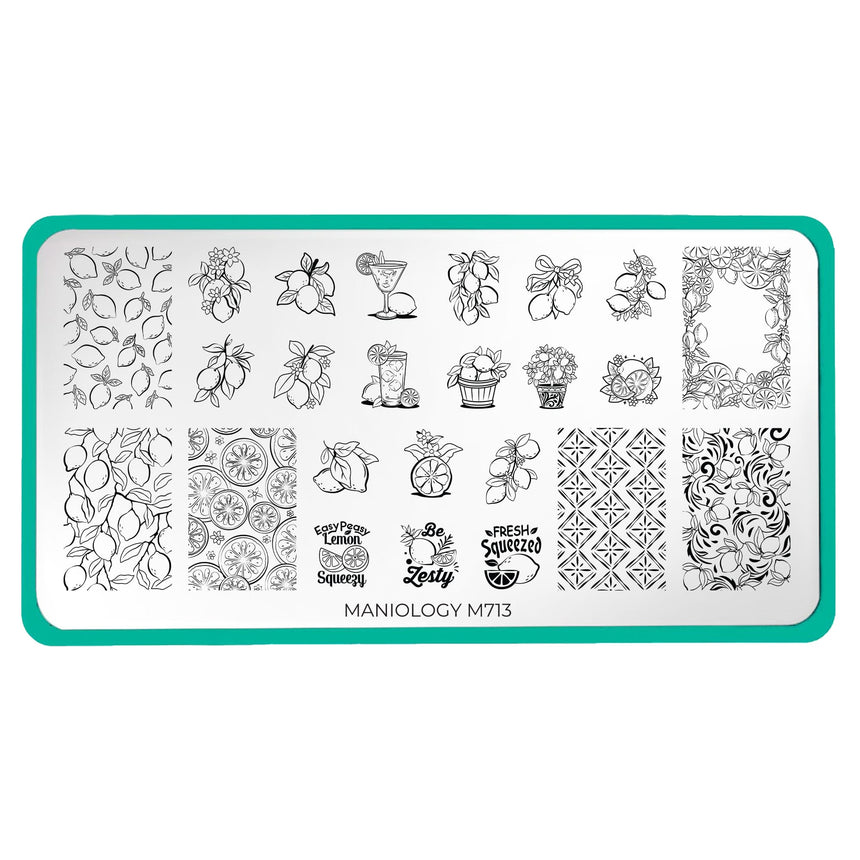 Limoncello (M713) - Nail Stamping Plate