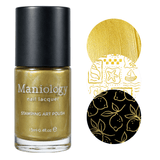 Limoncello (B588) - Bright Yellow Smooth Metallic Stamping Polish