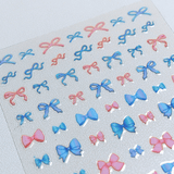 Little Ribbons (MS-129) - Nail Art Sticker