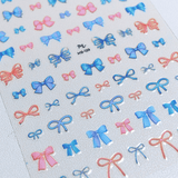 Little Ribbons (MS-129) - Nail Art Sticker