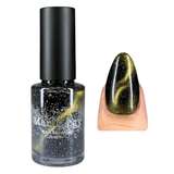 Lost in Space: Alien Energy (P189) - Green Gold Magnetic Nail Polish