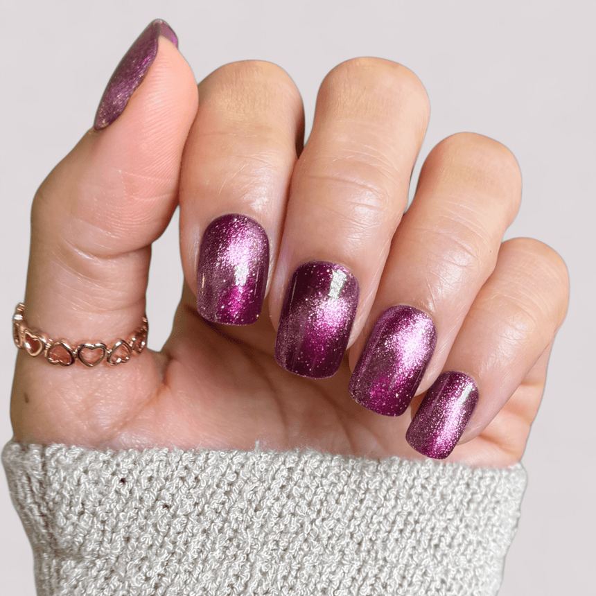 Lost in Space: Astral Dream (P190) - Red Magnetic Nail Polish