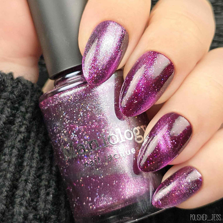 Lost in Space: Astral Dream (P190) - Red Magnetic Nail Polish