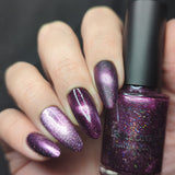 Lost in Space: Astral Dream (P190) - Red Magnetic Nail Polish