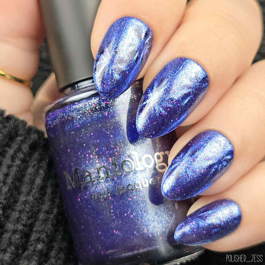 Lost in Space: Cosmic Mirage (P191) - Royal Blue Magnetic Nail Polish