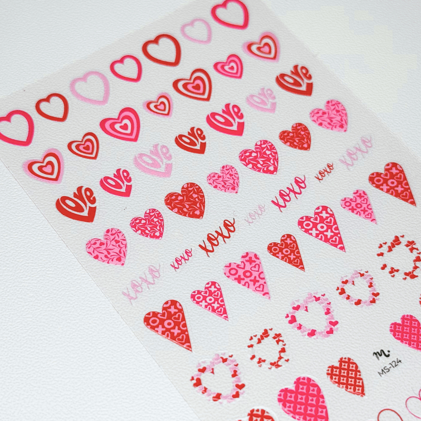 Love Interest (MS-124) - Nail Art Sticker