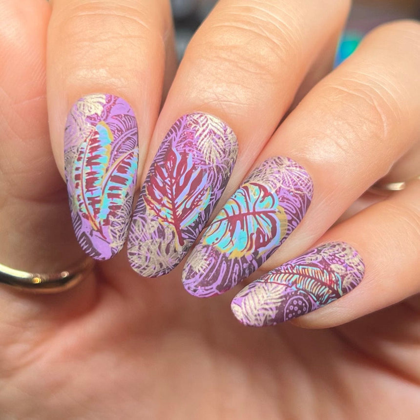Lush Layers (M610) - Nail Stamping Plate