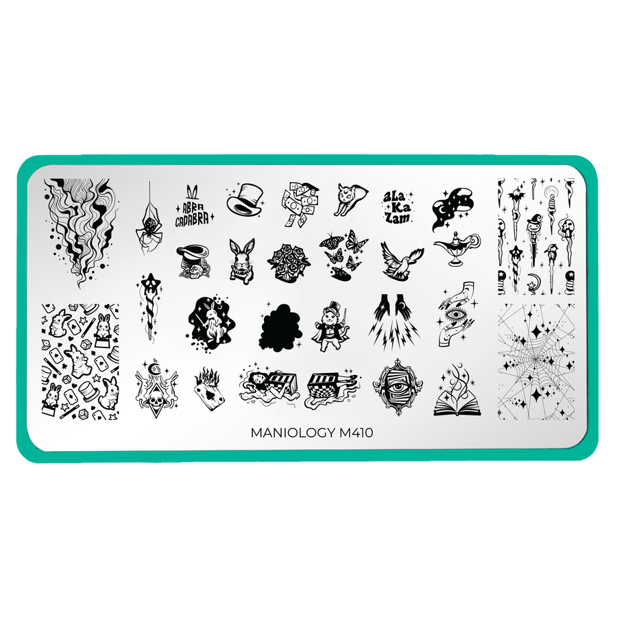 Magic Show (M410) - Nail Stamping Plate – Maniology