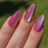 Magnetic Angel Press On Nails - Medium Almond