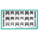 Tin Glaze (M717) - Nail Stamping Plate
