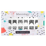 Tin Glaze (M717) - Nail Stamping Plate