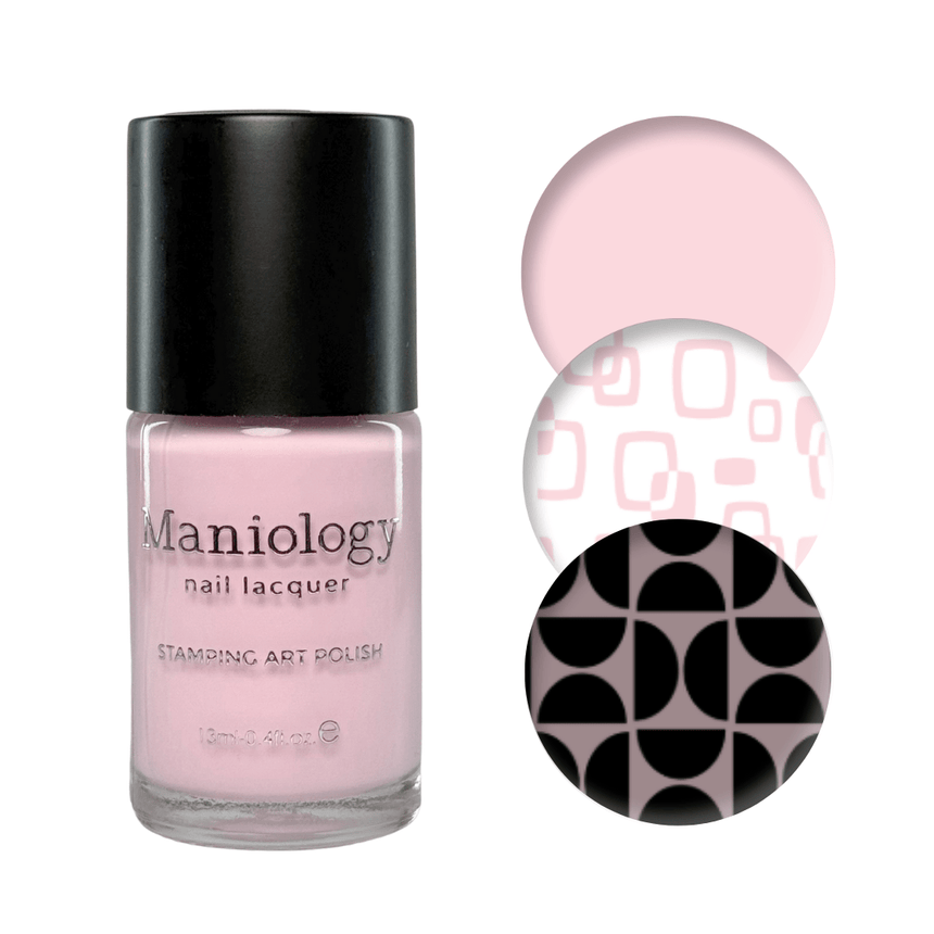 Powder Puff (B547) - Cream Pink Stamping Polish