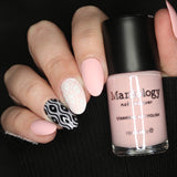 Powder Puff (B547) - Cream Pink Stamping Polish