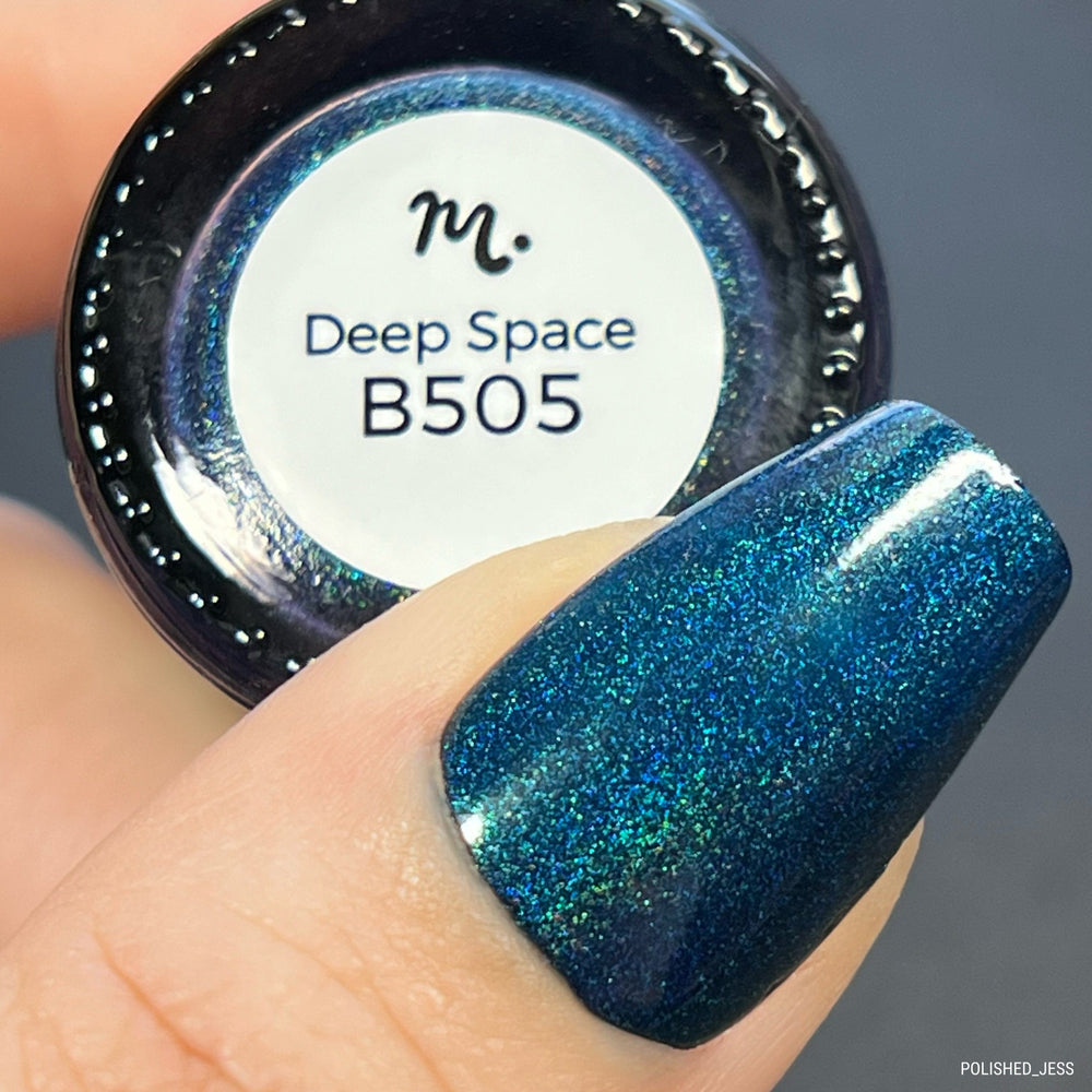 Deep Space (B505) - Holographic Navy Blue Stamping Polish