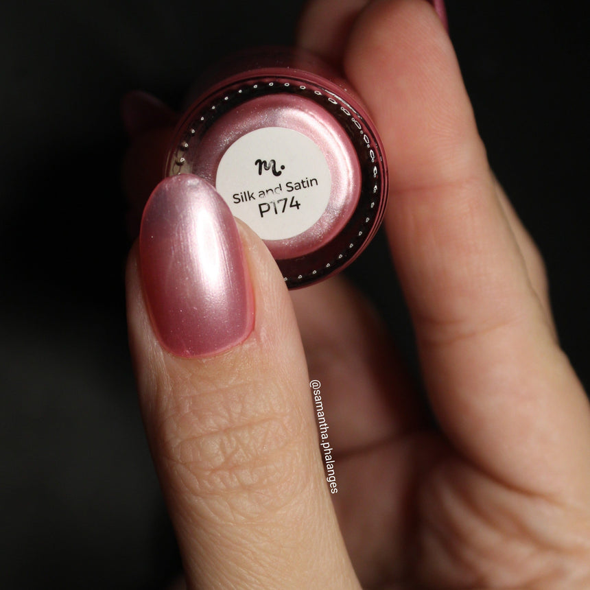 Silk and Satin (P174) - Pink Pearl Nail Polish